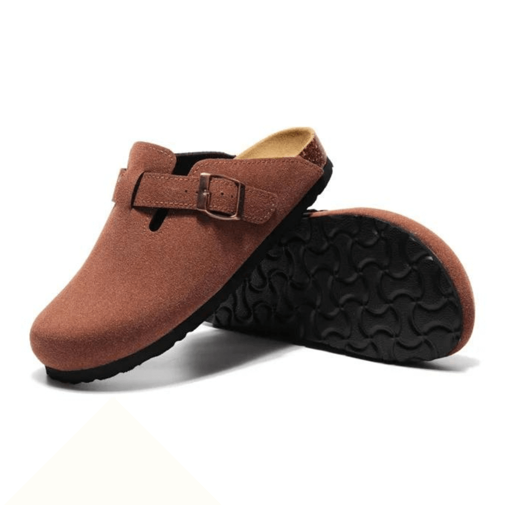 Clog - Vermelho Castanho