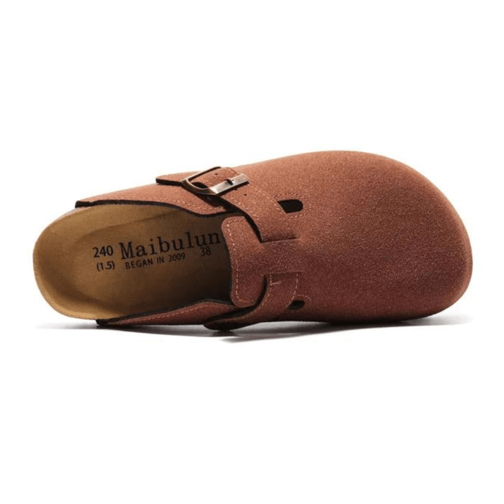 Clog - Vermelho Castanho