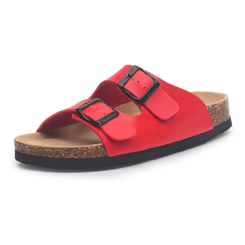 Sandália Maibulun Couro - Vermelho